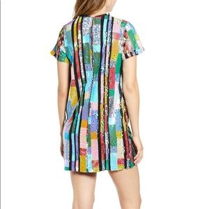 Multicolor Sequin Minidress